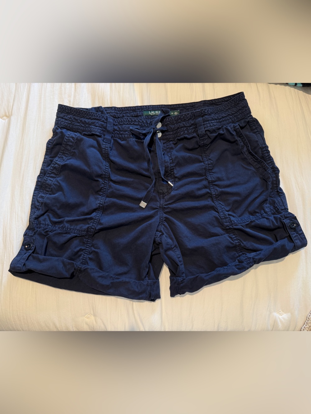 Ralph Lauren Navy Waist Shorts